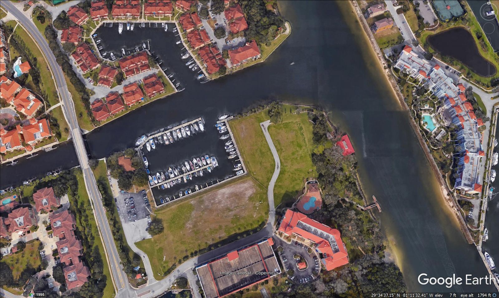 Palm Harbor Resort - Google Earth